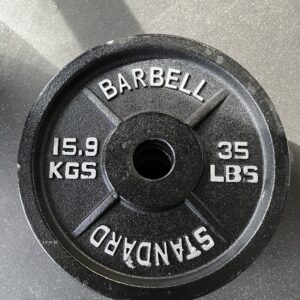 Used: USA Sports 35 lb. Olympic Plate